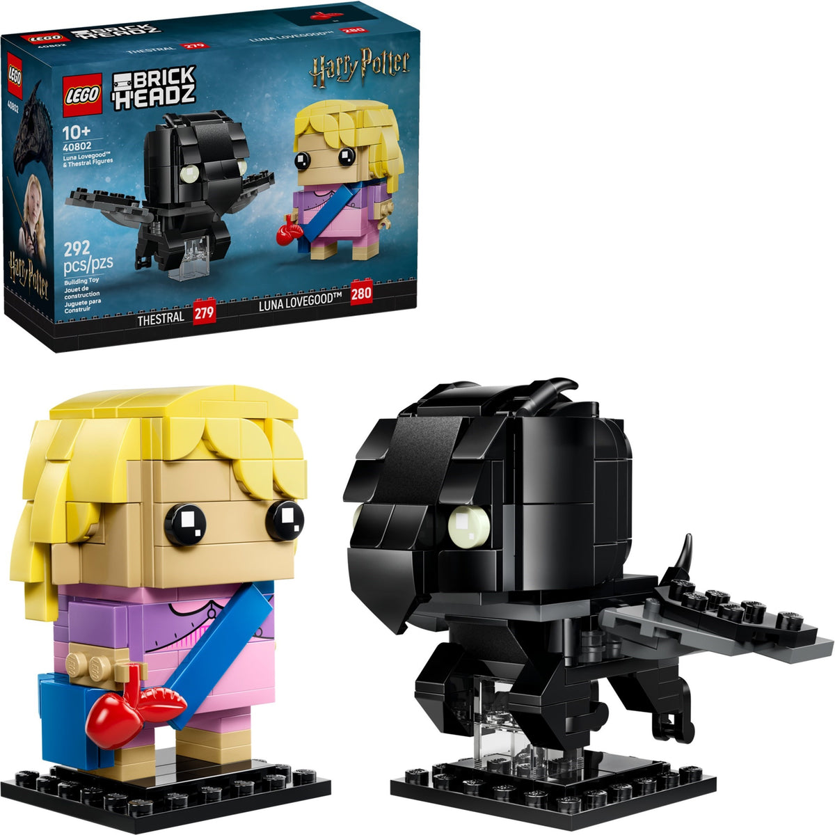LEGO Brickheadz Harry Potter 40802 Luna Lovegood & Thestral Figuren