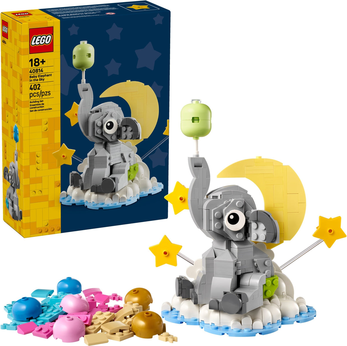 LEGO 40814 Schwebender Baby-Elefant