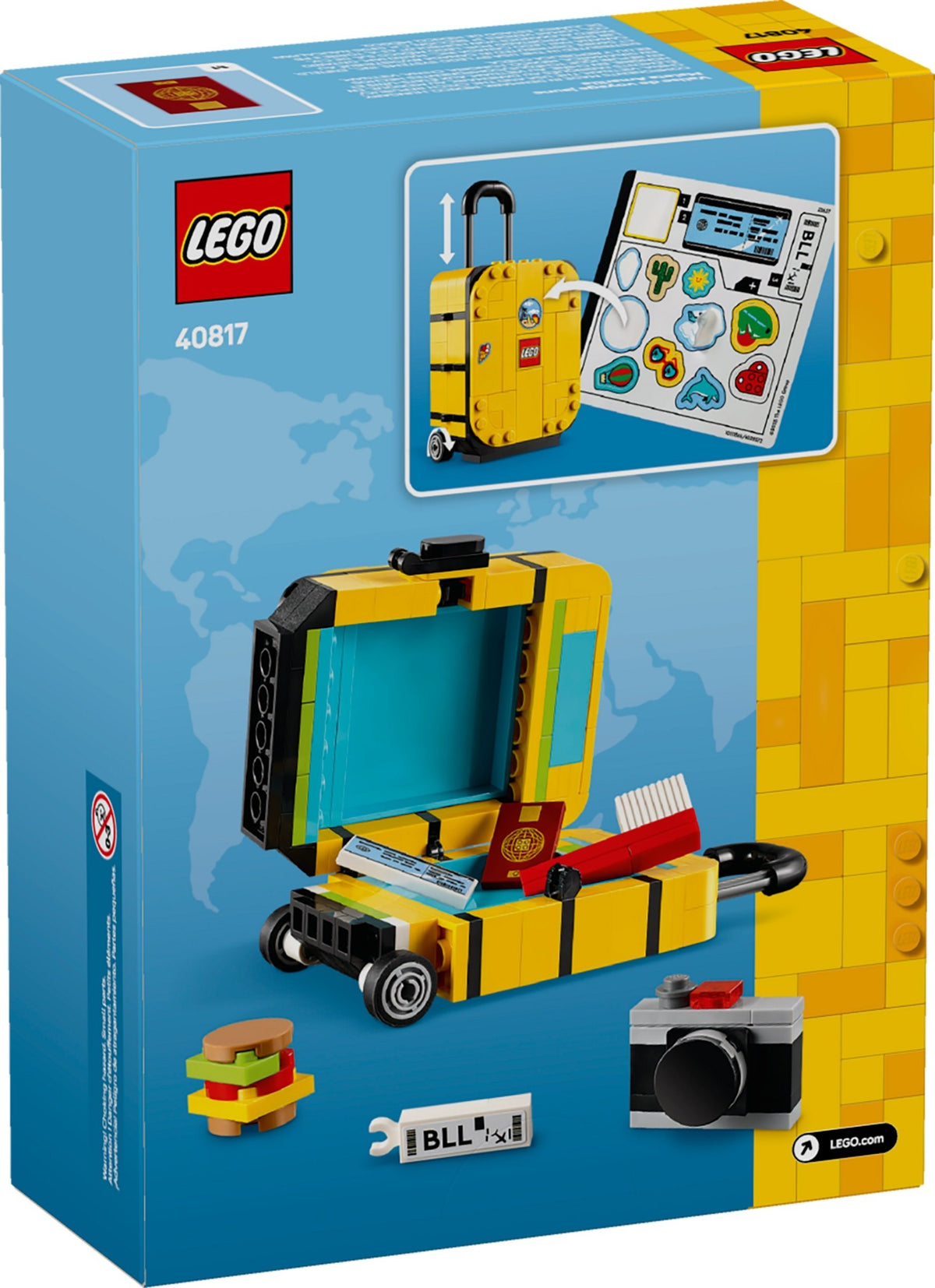LEGO 40817 Gelber Reisekoffer
