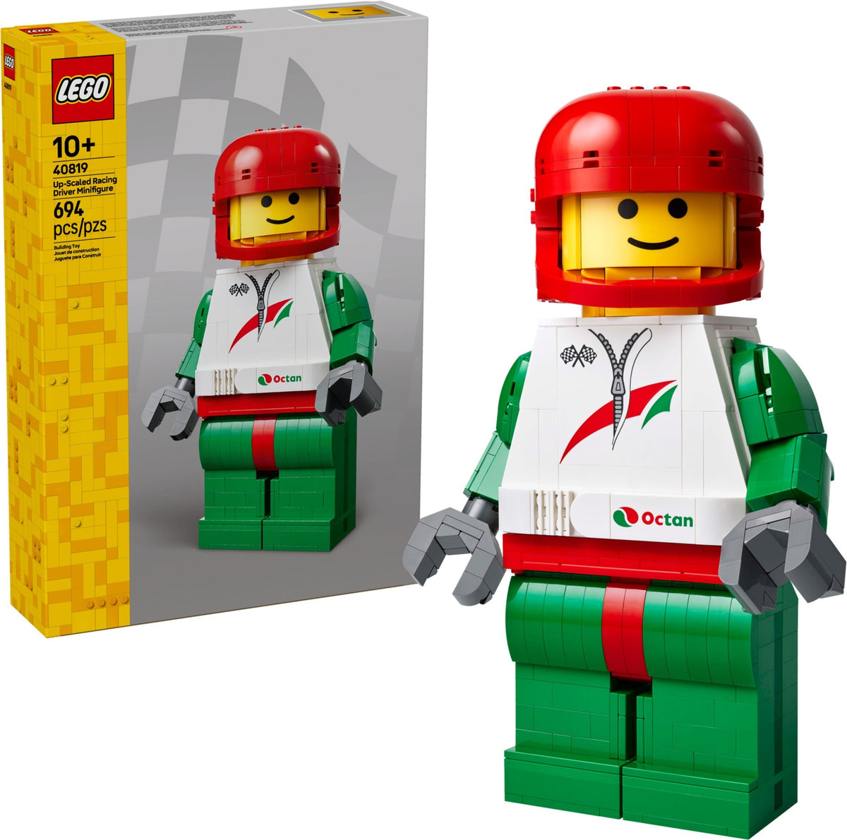 LEGO 40819 Große Rennfahrer-Minifigur