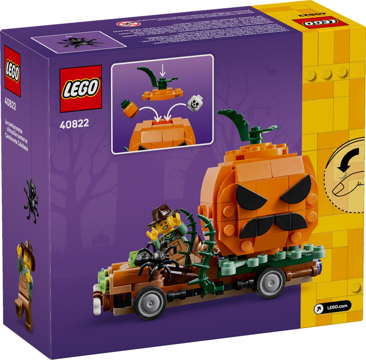 LEGO 40822 Pickup mit Halloweenkürbis