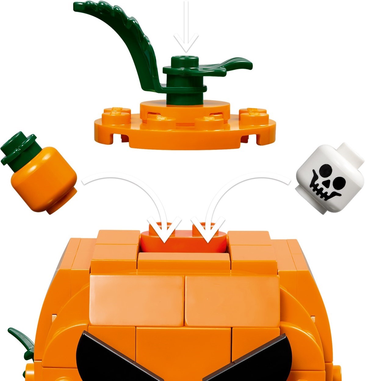 LEGO 40822 Pickup mit Halloweenkürbis
