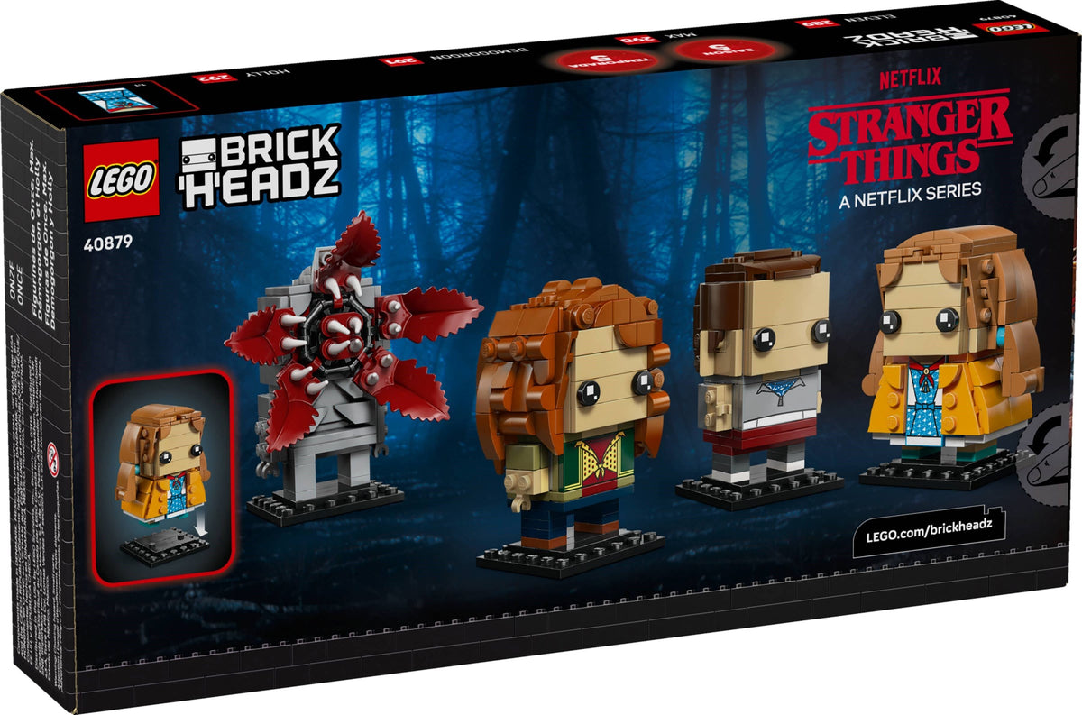 LEGO BrickHeadz 40879 Elf, Max, Demogorgon und Holly Figuren