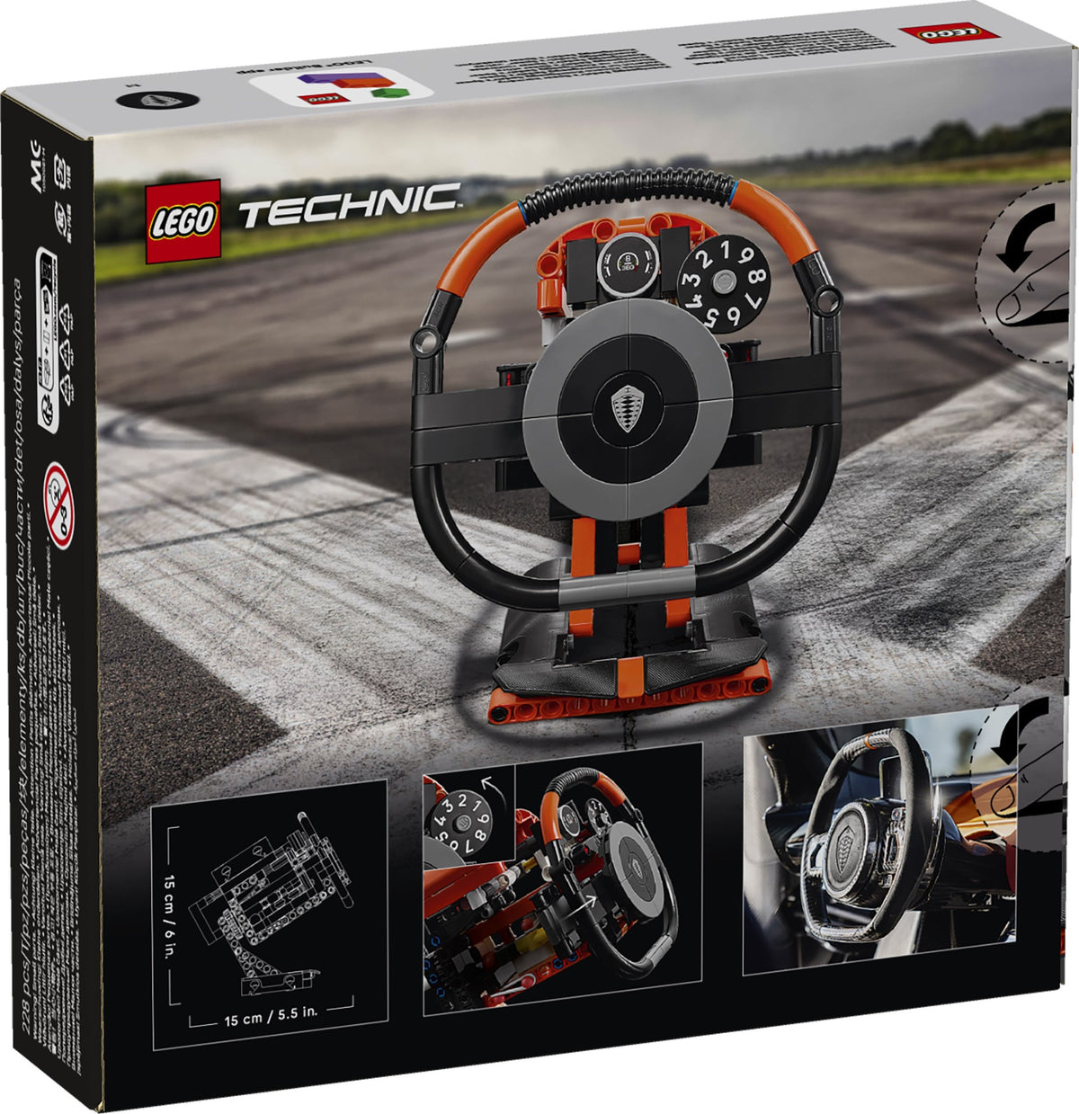 LEGO Technic 40894 Koenigsegg Sadair's Spear Lenkrad