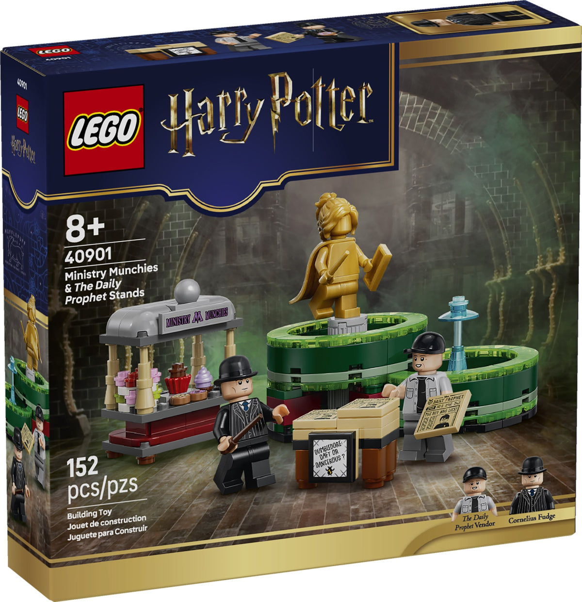 LEGO Harry Potter 40901 Ministry Munchies & The Daily Prophet Stands