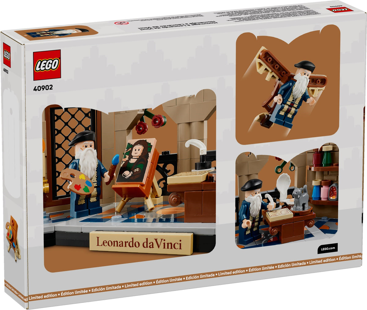 LEGO 40902 Hommage an Leonardo da Vinci