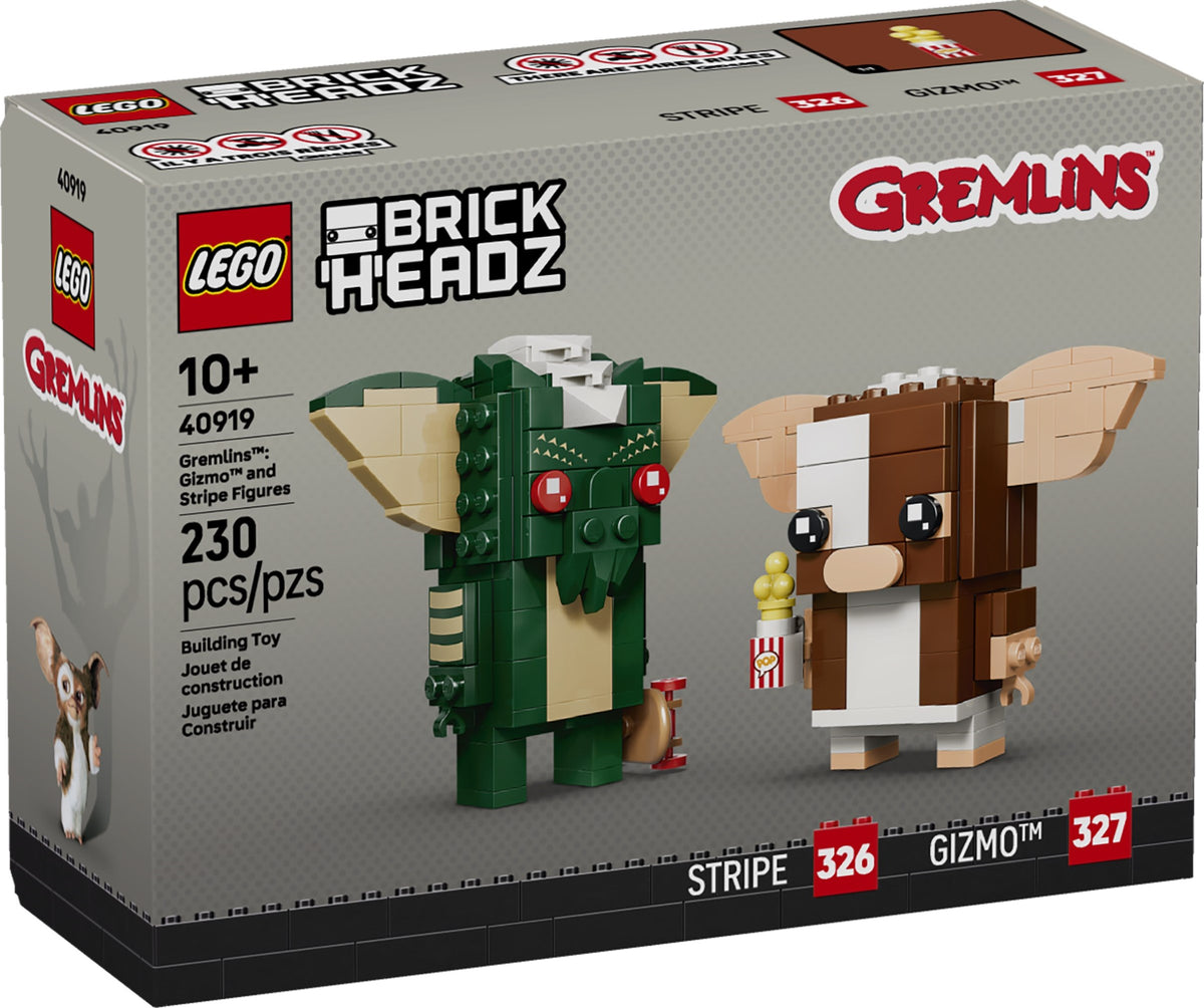 LEGO Brickheadz 40919 Die Gremlins Gizmo und Stripe
