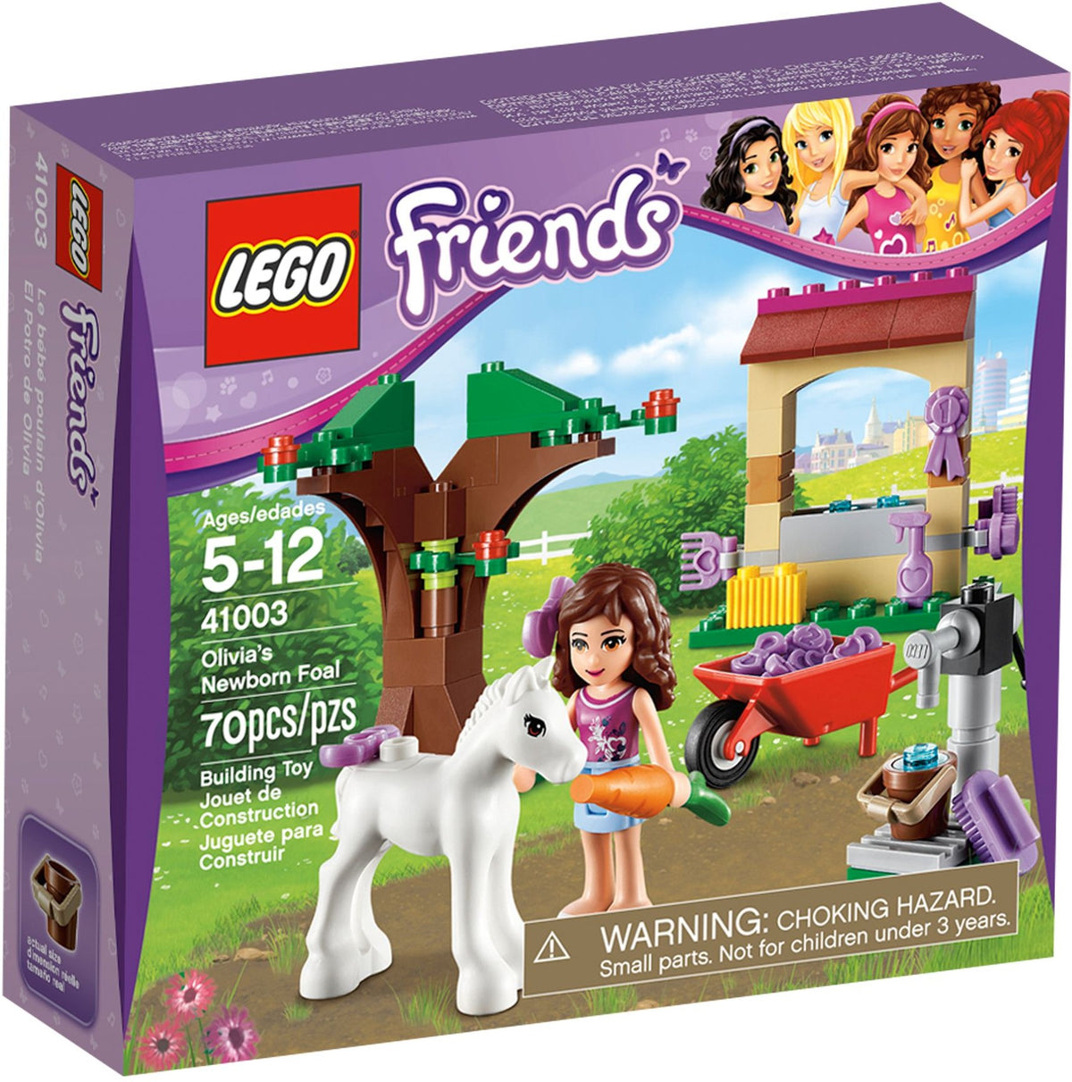 LEGO Friends 41003 Olivias Fohlen