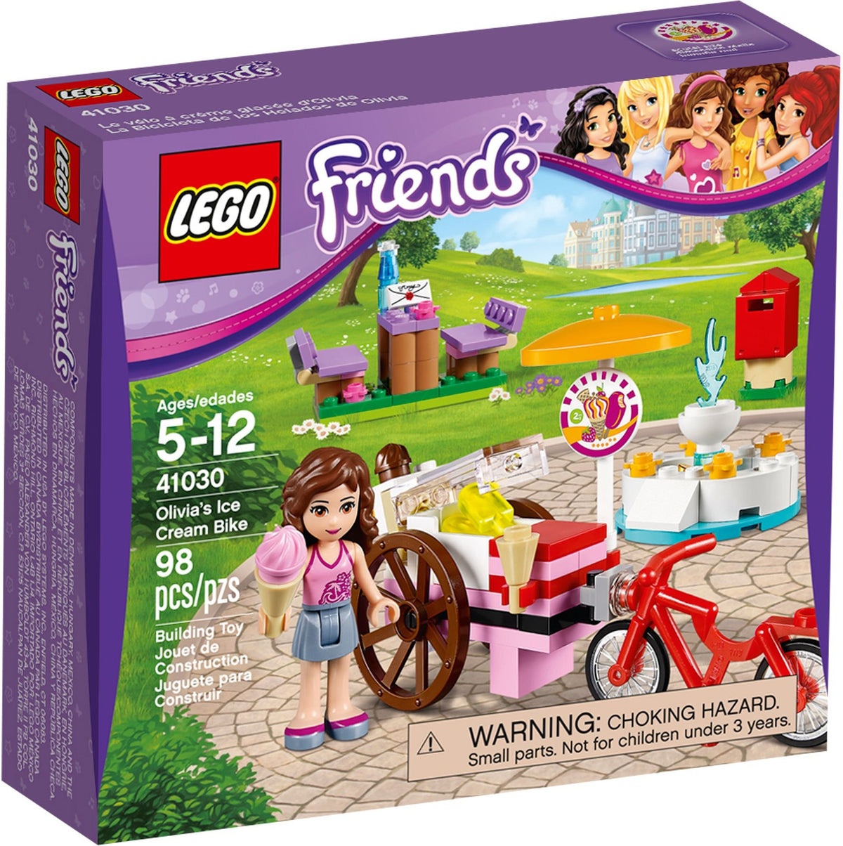 LEGO Friends 41030 Olivias Eiscreme-Fahrrad