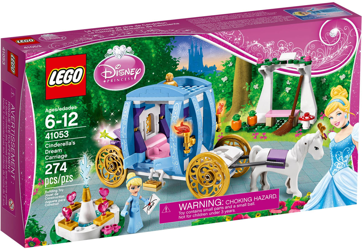LEGO Disney 41053 Cinderellas verzauberte Kutsche
