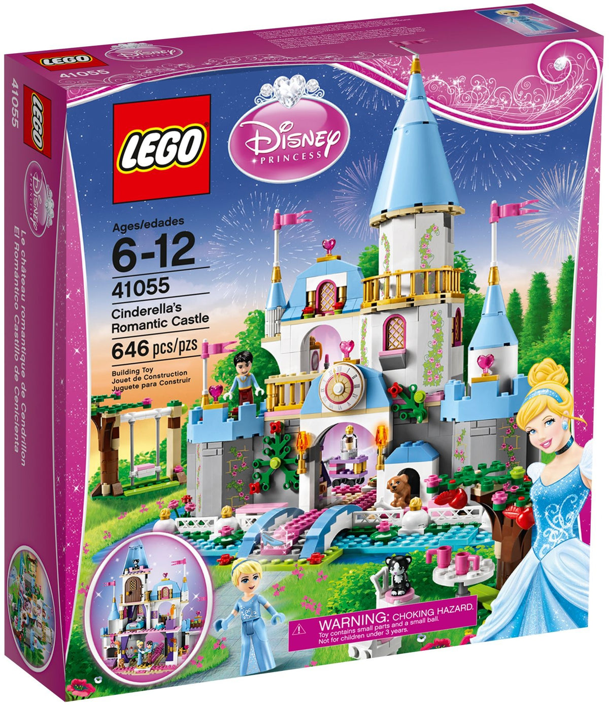 LEGO Disney 41055 Cinderellas Prinzessinnenschloss