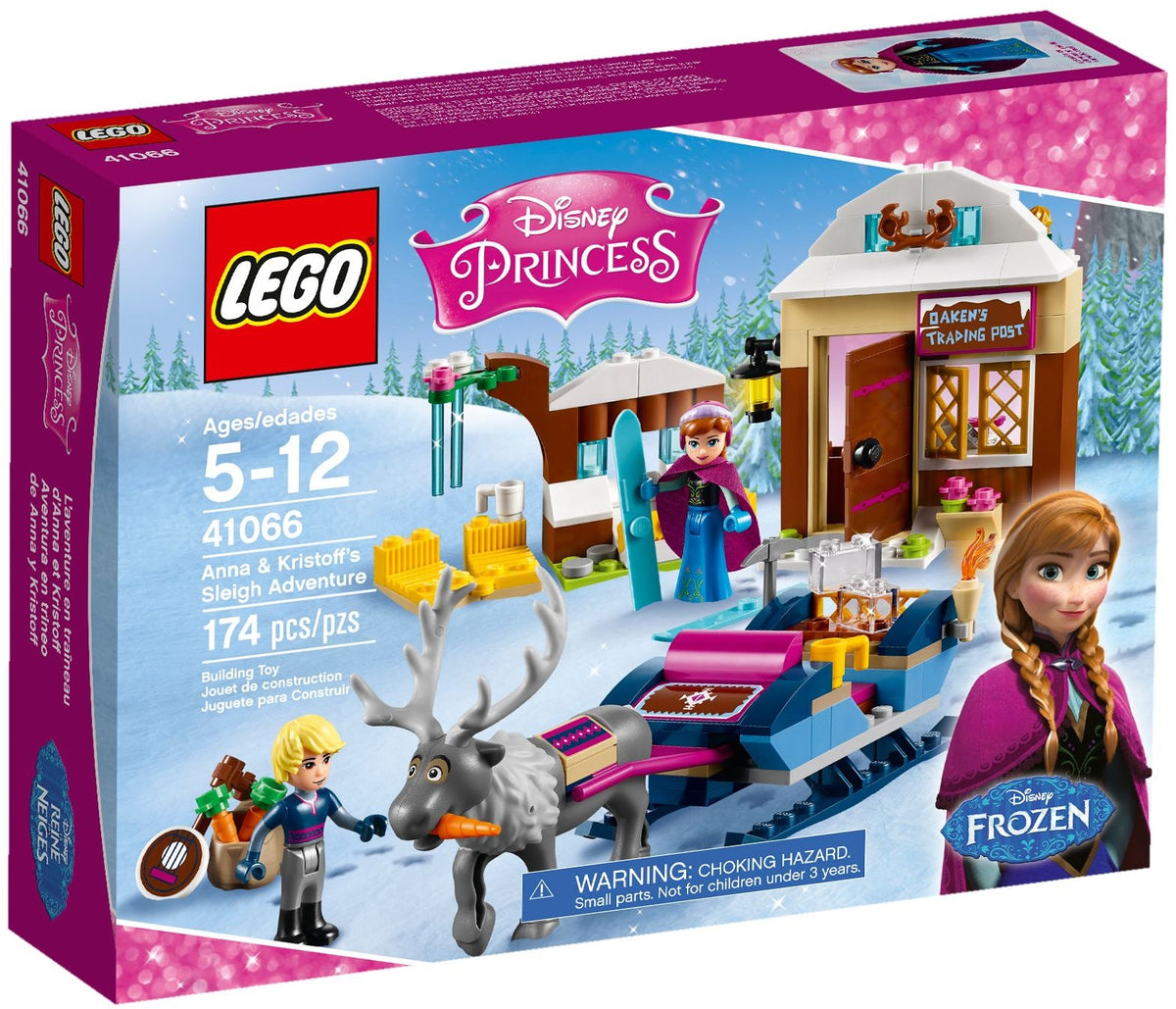 LEGO Disney 41066 Annas und Kristoffs Schlittenabenteuer