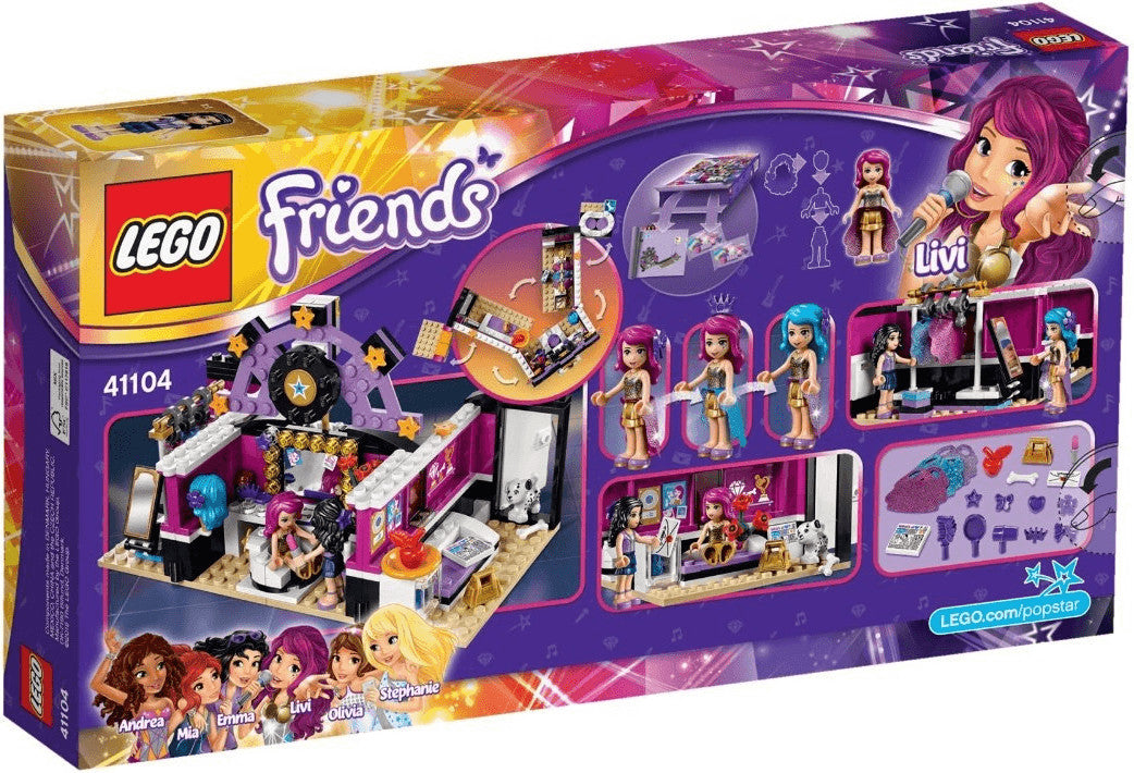 LEGO Friends 41104 Popstar Garderobe