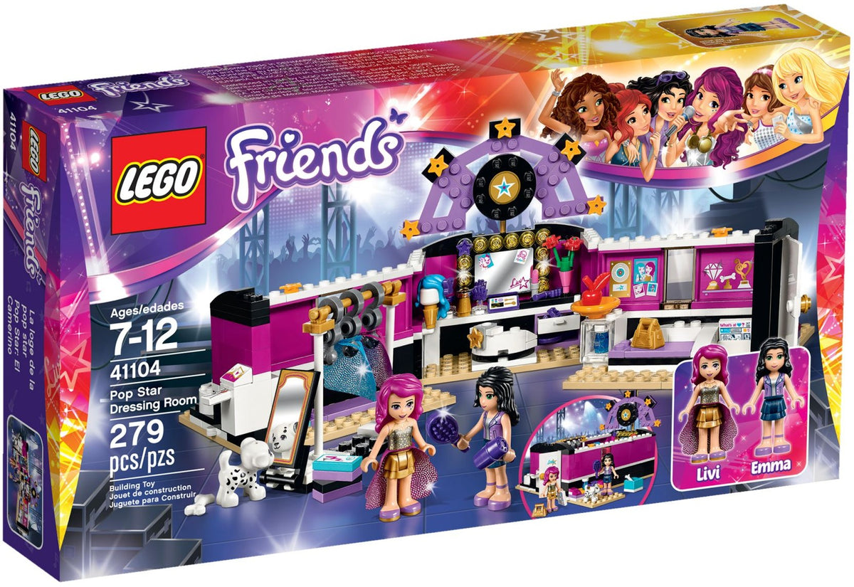 LEGO Friends 41104 Popstar Garderobe