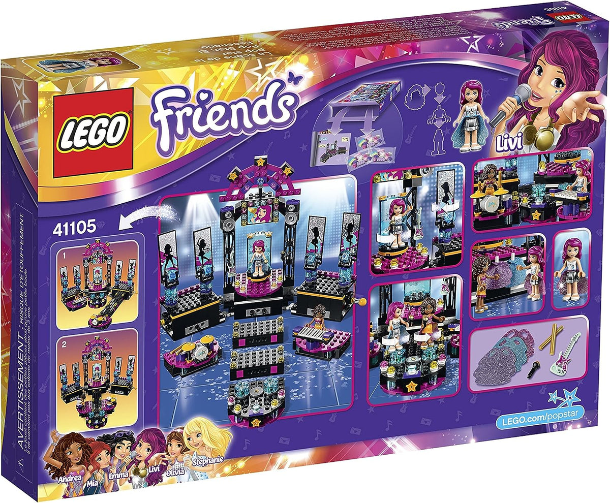 LEGO Friends 41105 Popstar Showbühne
