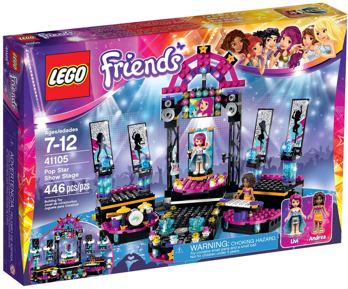 LEGO Friends 41105 Popstar Showbühne