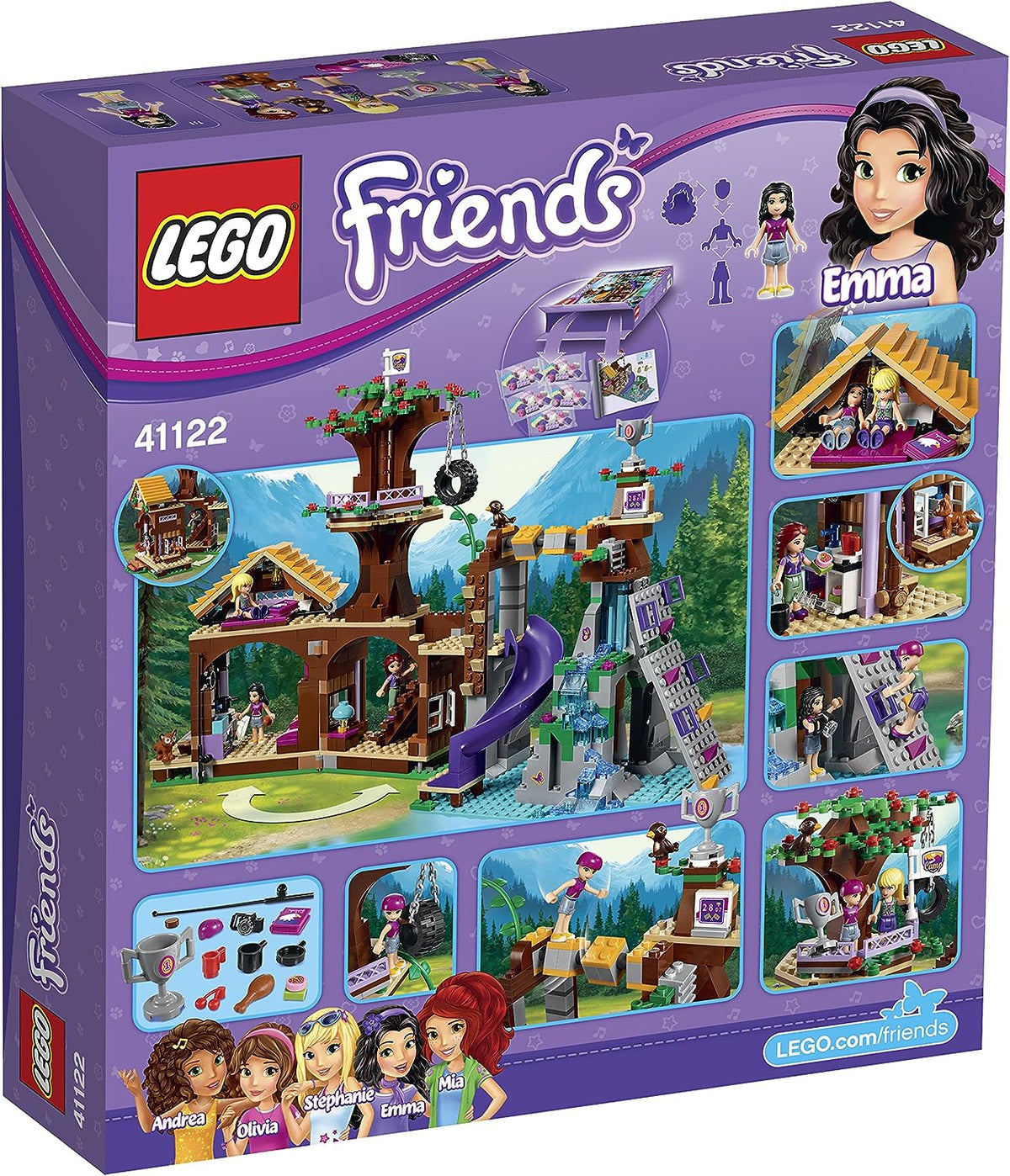 LEGO Friends 41122 Abenteuercamp Baumhaus