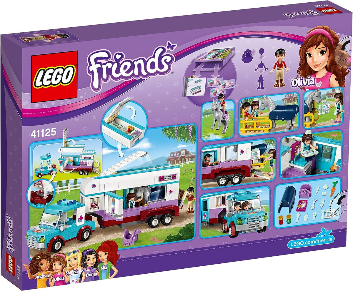 LEGO Friends 41125 Pferdeanhänger und Tierärztin