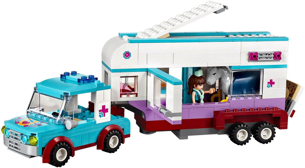 LEGO Friends 41125 Pferdeanhänger und Tierärztin