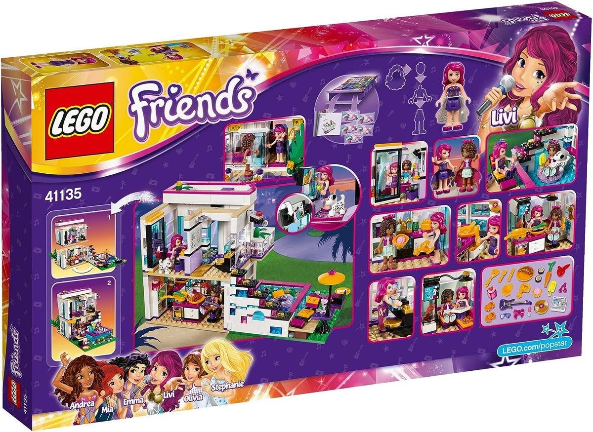 LEGO Friends 41135 Livis Popstar Villa Toymigo