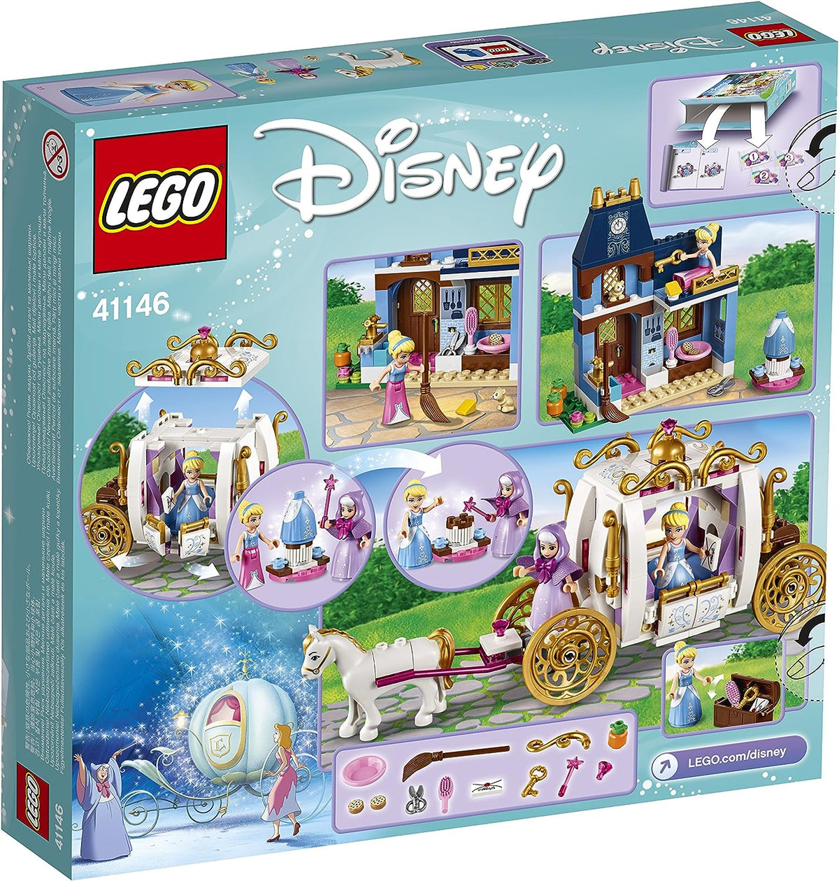 LEGO Disney 41146 Cinderellas zauberhafter Abend