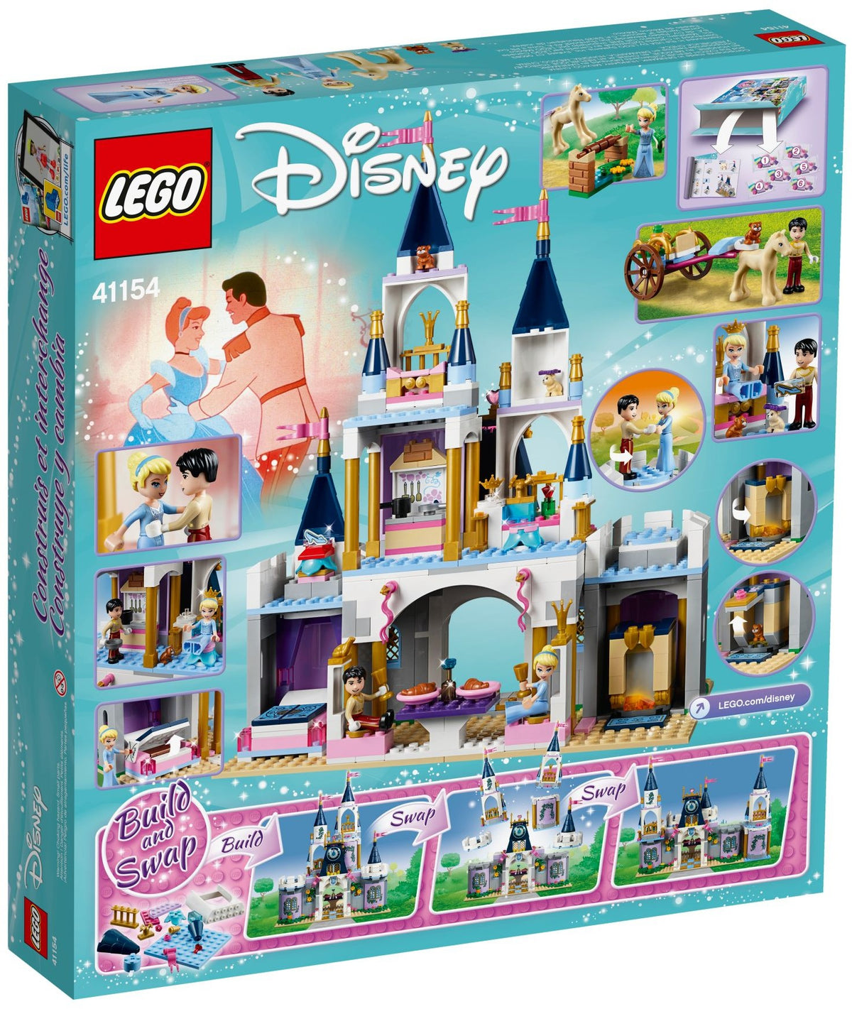 LEGO Disney 41154 Cinderellas Traumschloss