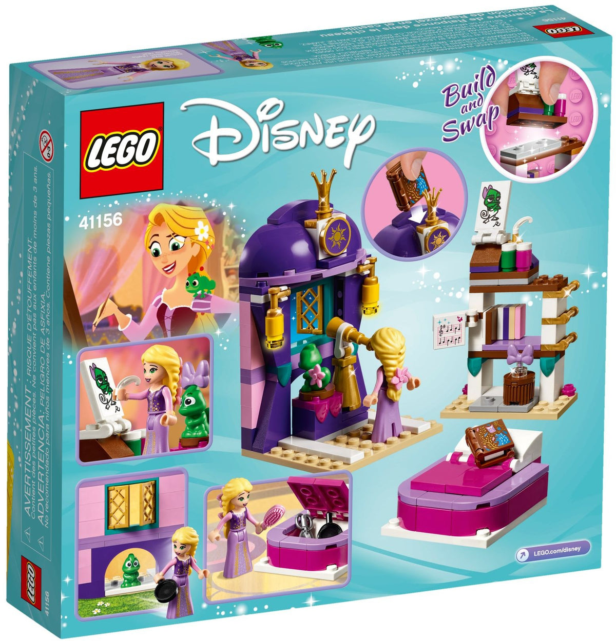 LEGO Disney 41156 Rapunzels Schlafgemach
