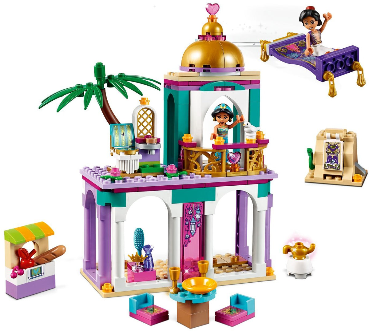 LEGO Disney 41161 Aladdins und Jasmins Palastabenteuer