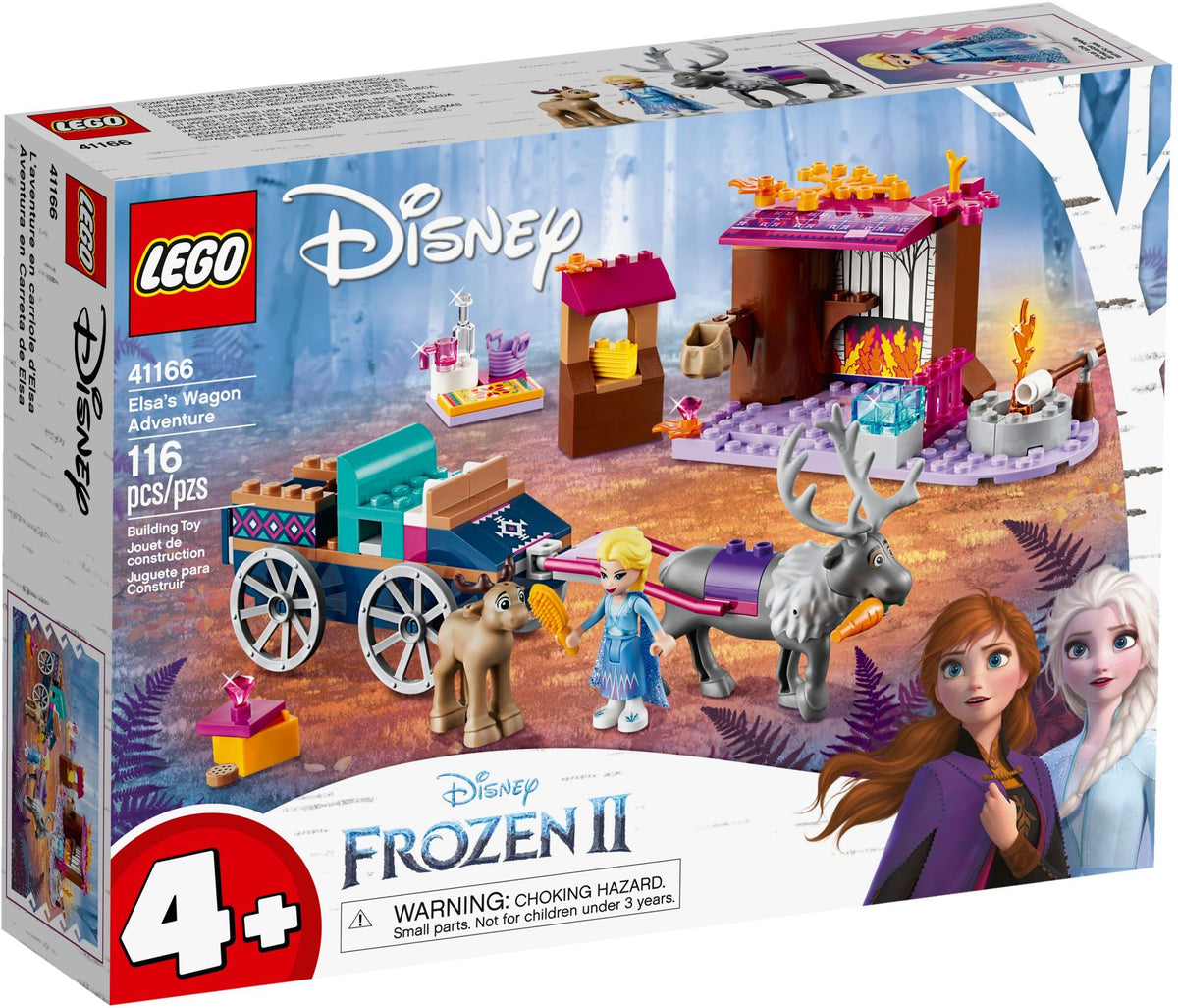 LEGO Disney 41166 Elsa und die Rentierkutsche