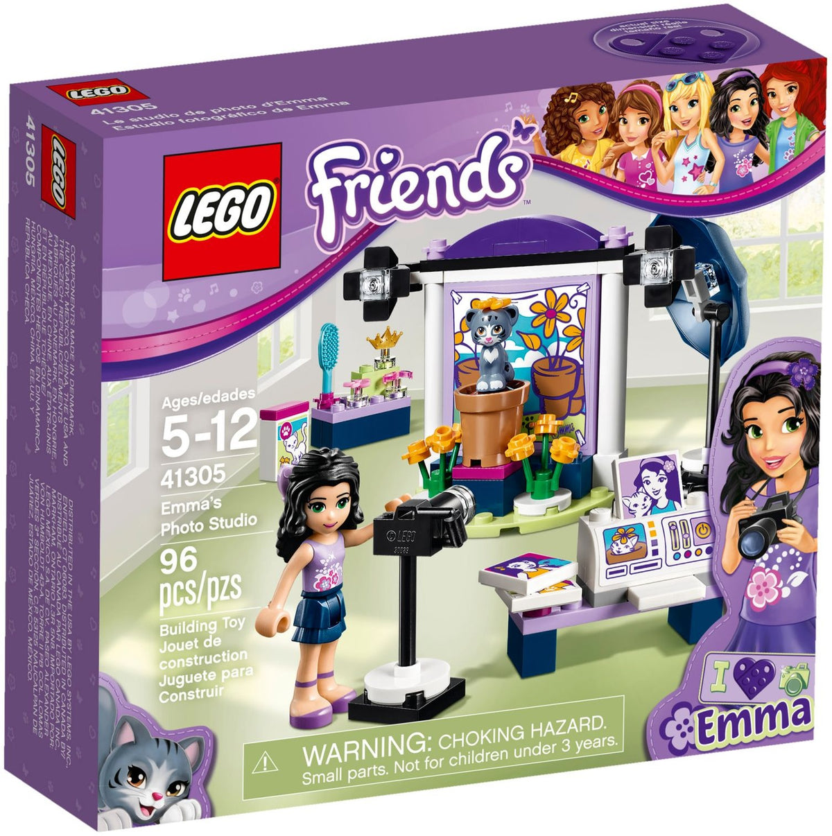 LEGO Friends 41305 Emmas Fotostudio