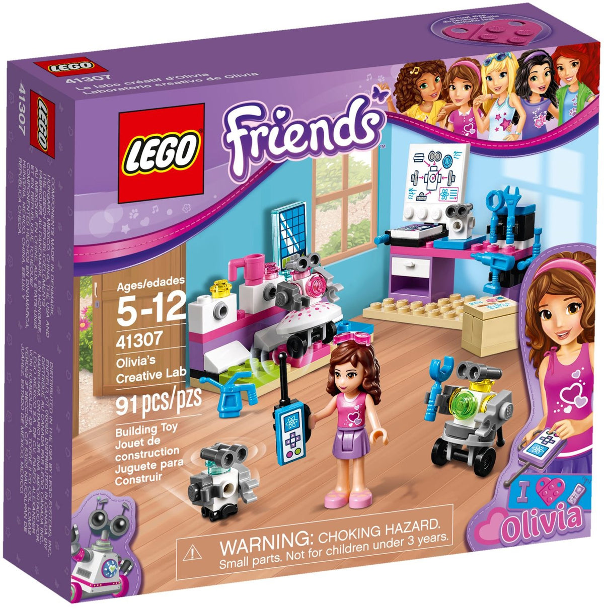 LEGO Friends 41307 Olivias Erfinderlabor