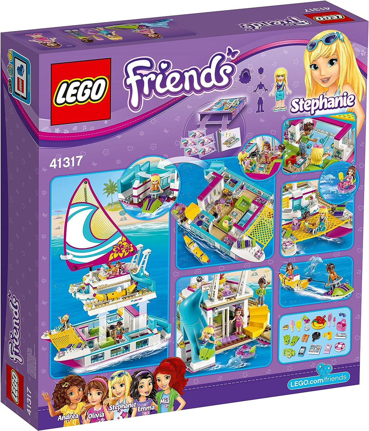 LEGO Friends 41317 Sonnenschein-Katamaran