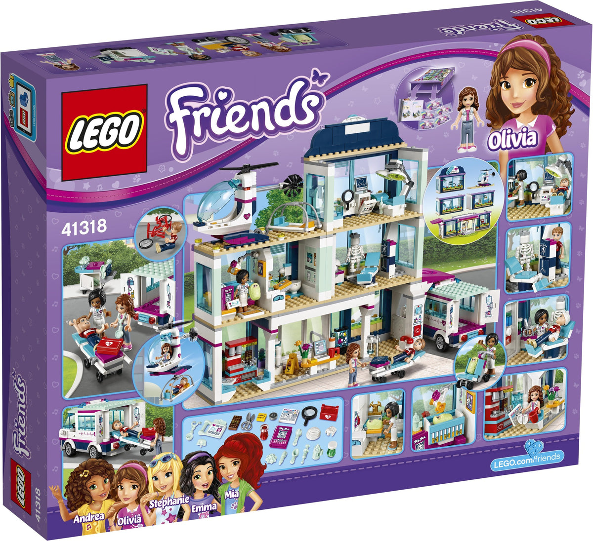LEGO Friends 41318 Heartlake Krankenhaus