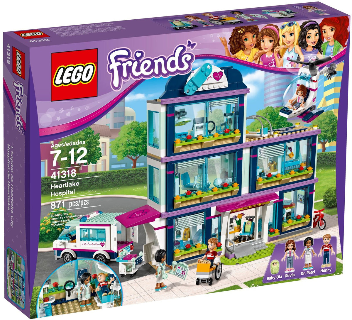 LEGO Friends 41318 Heartlake Krankenhaus