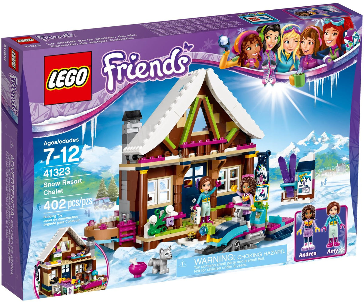 LEGO Friends 41323 Chalet im Wintersportort