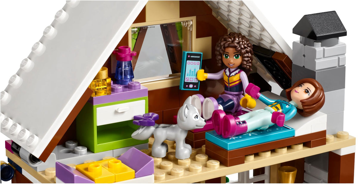 LEGO Friends 41323 Chalet im Wintersportort