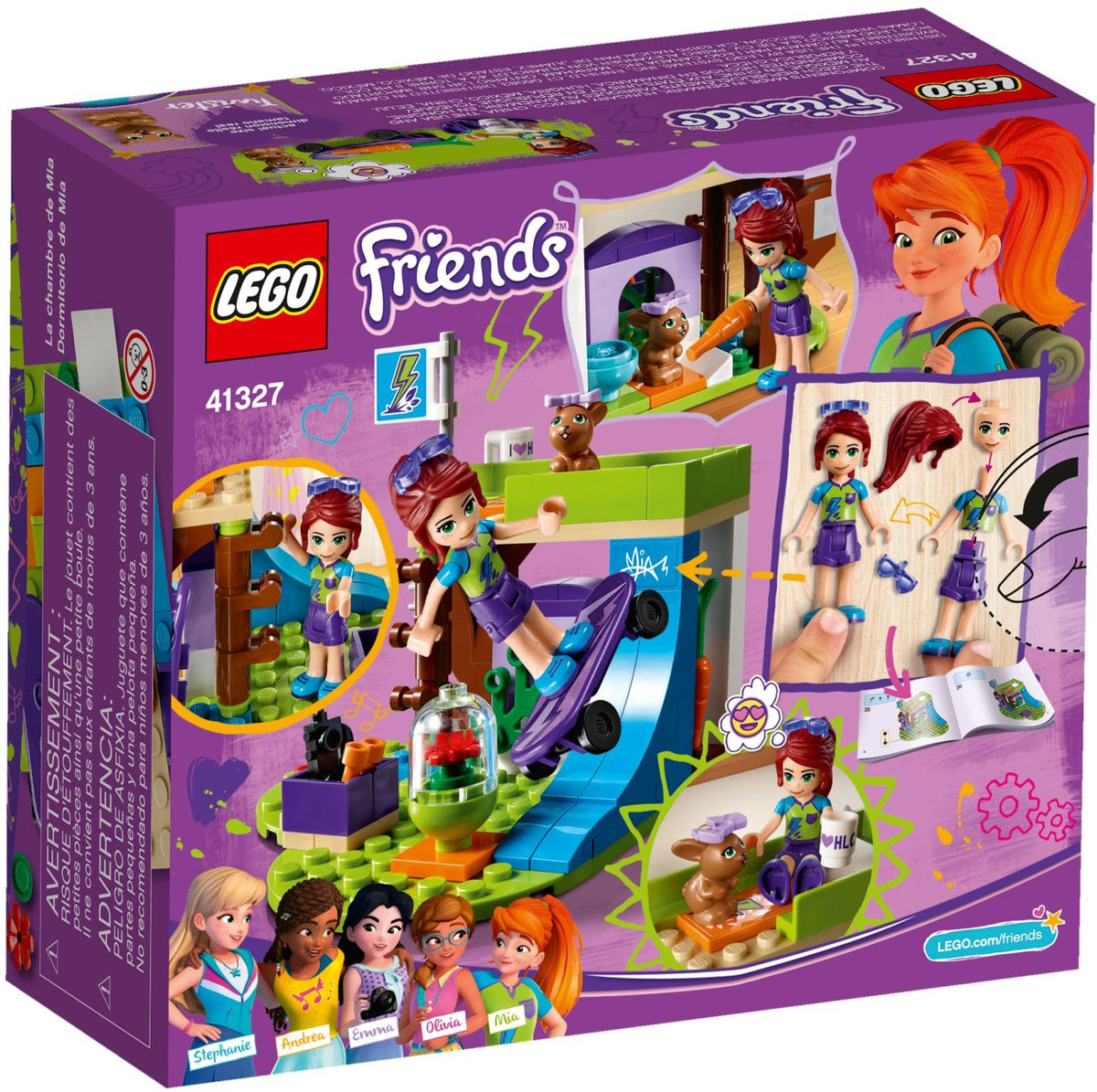 LEGO Friends 41327 Mias Zimmer