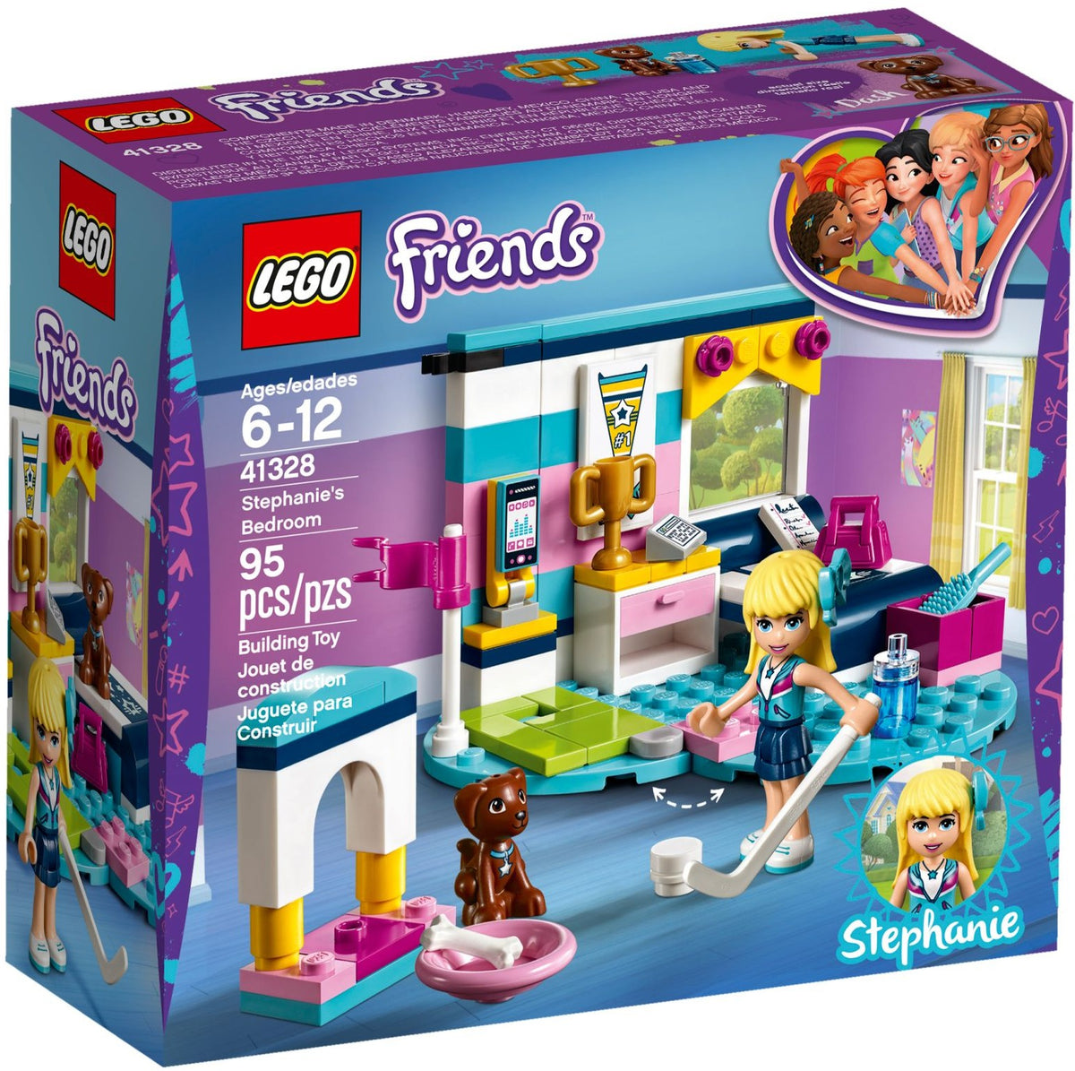 LEGO Friends 41328 Stephanies Zimmer