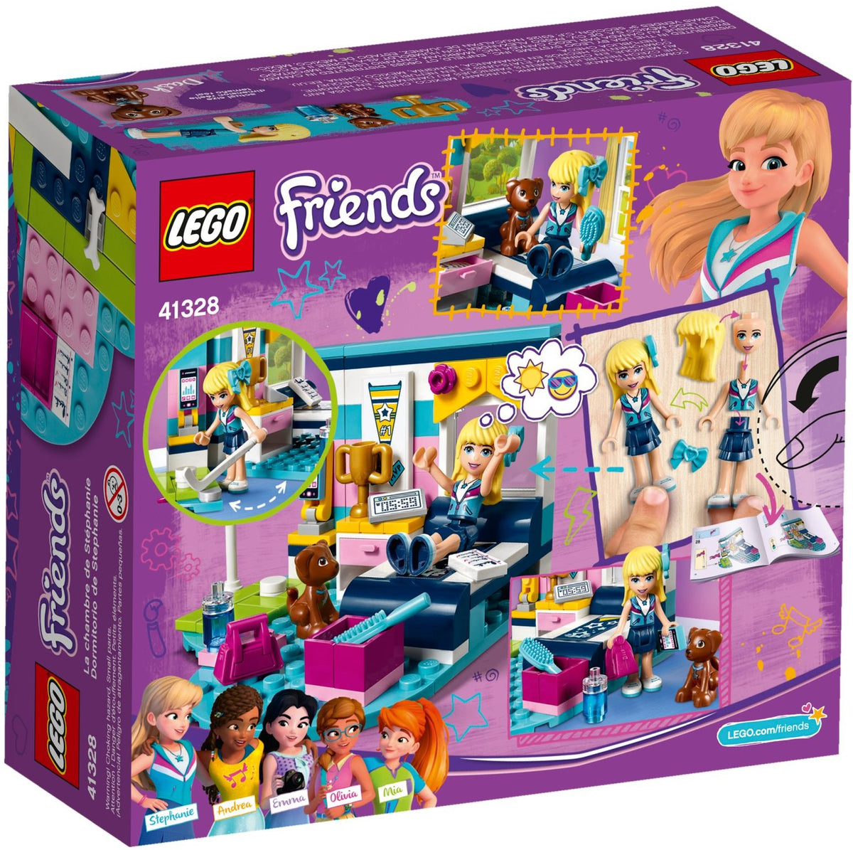 LEGO Friends 41328 Stephanies Zimmer