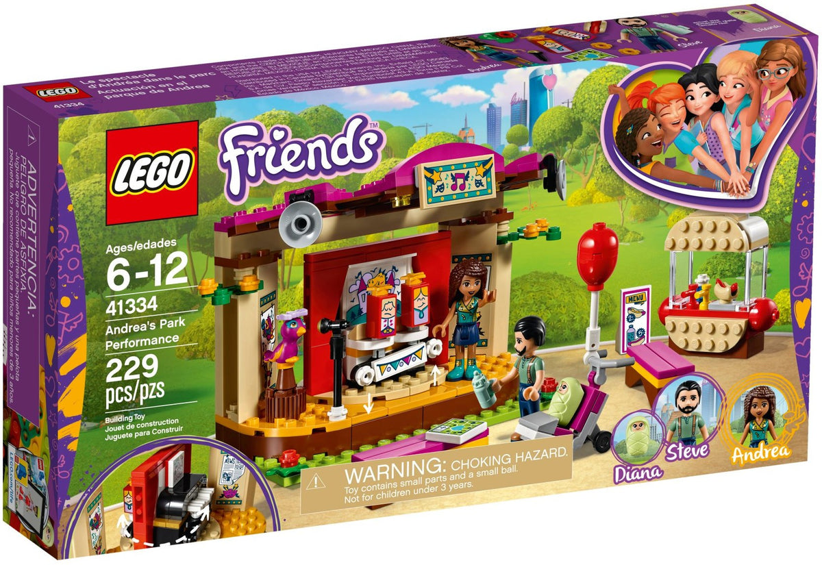 LEGO Friends 41334 Andrea&#39;s Bühne im Park