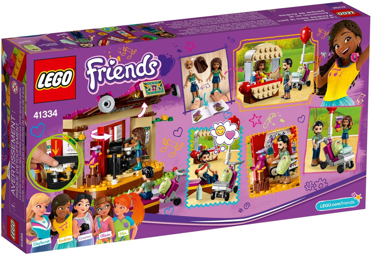 LEGO Friends 41334 Andrea&#39;s Bühne im Park