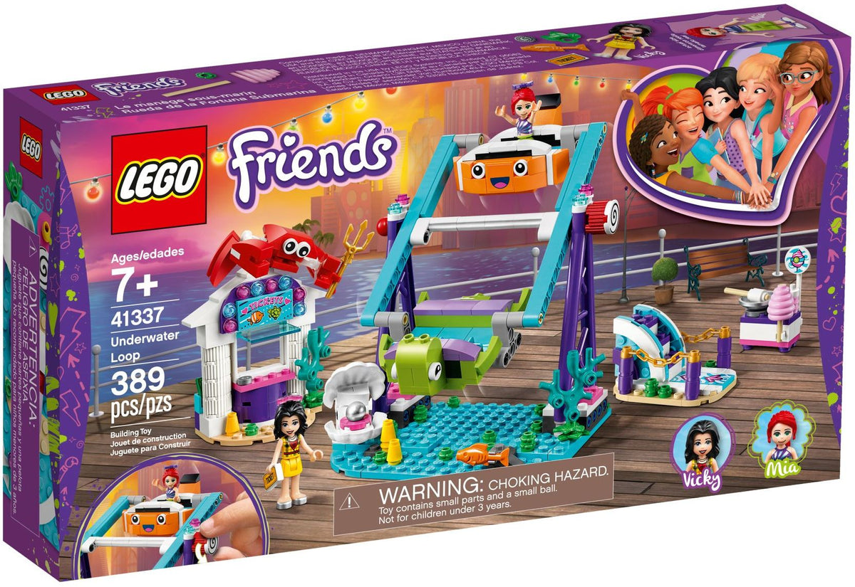 LEGO Friends 41337 Schaukel mit Looping im Vergnügungspark