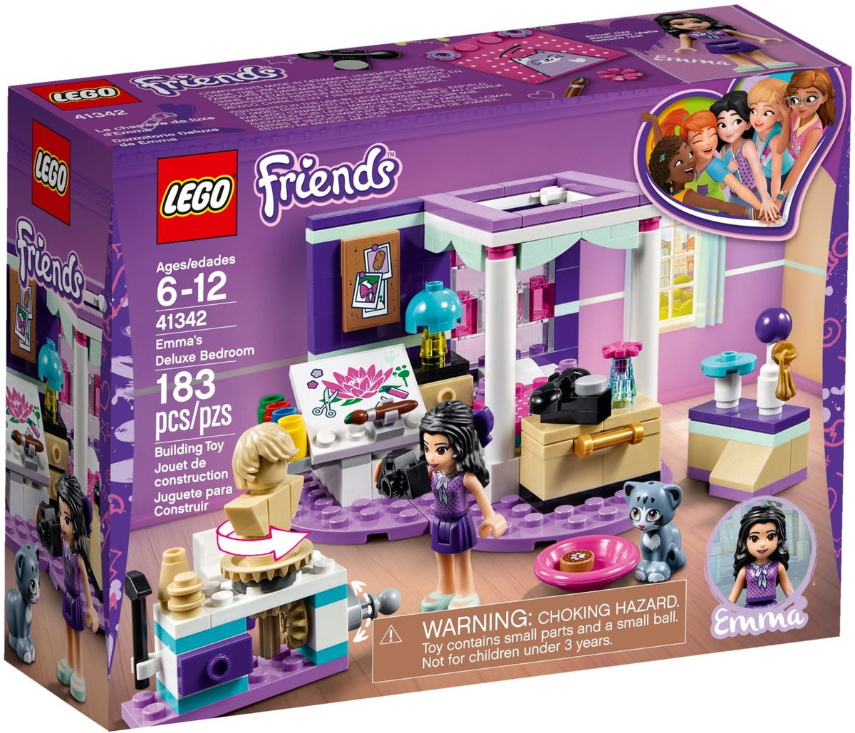 LEGO Friends 41342 Emmas Zimmer