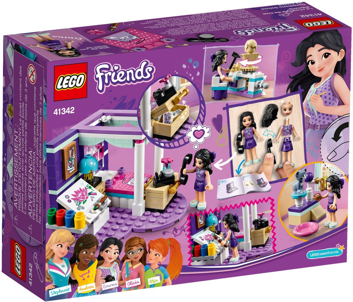 LEGO Friends 41342 Emmas Zimmer
