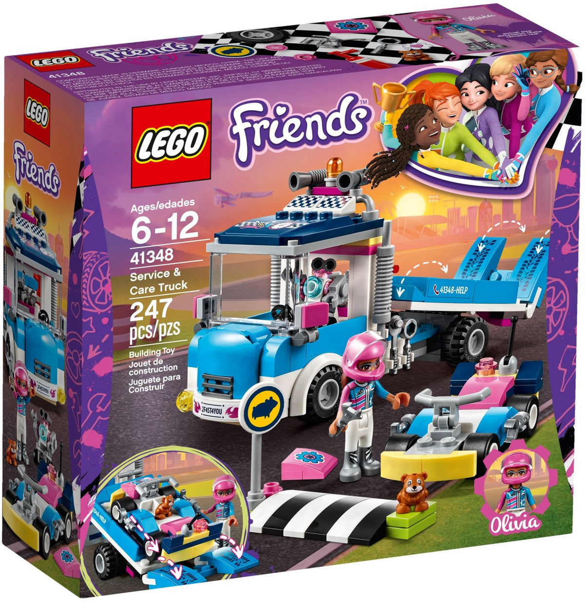 LEGO Friends 41348 Abschleppwagen