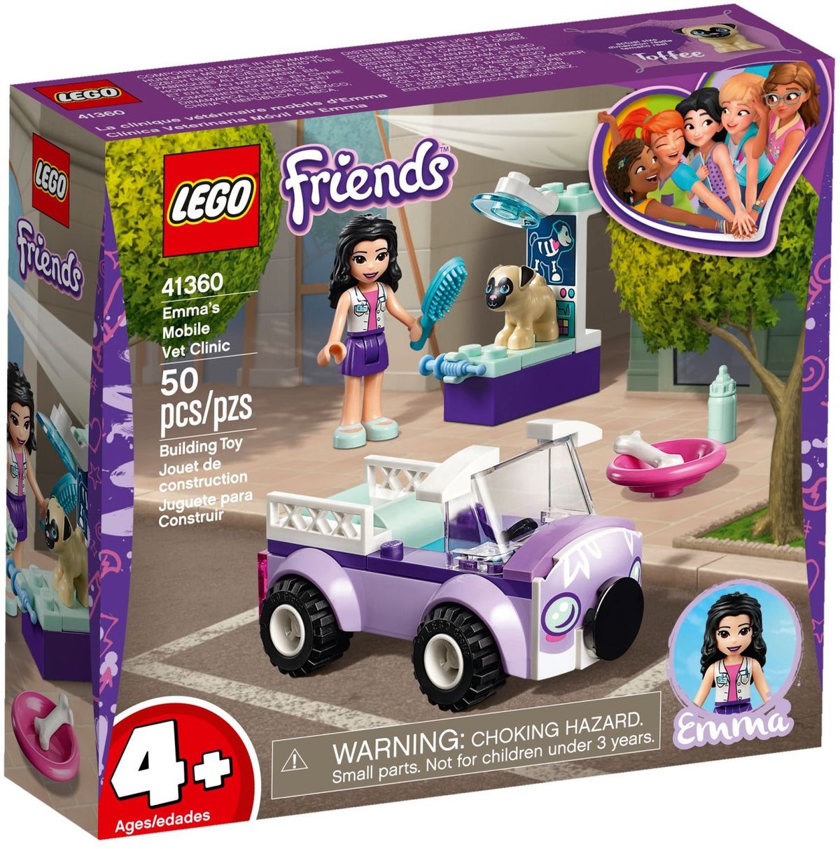 LEGO Friends 41360 Emmas mobile Tierarztpraxis