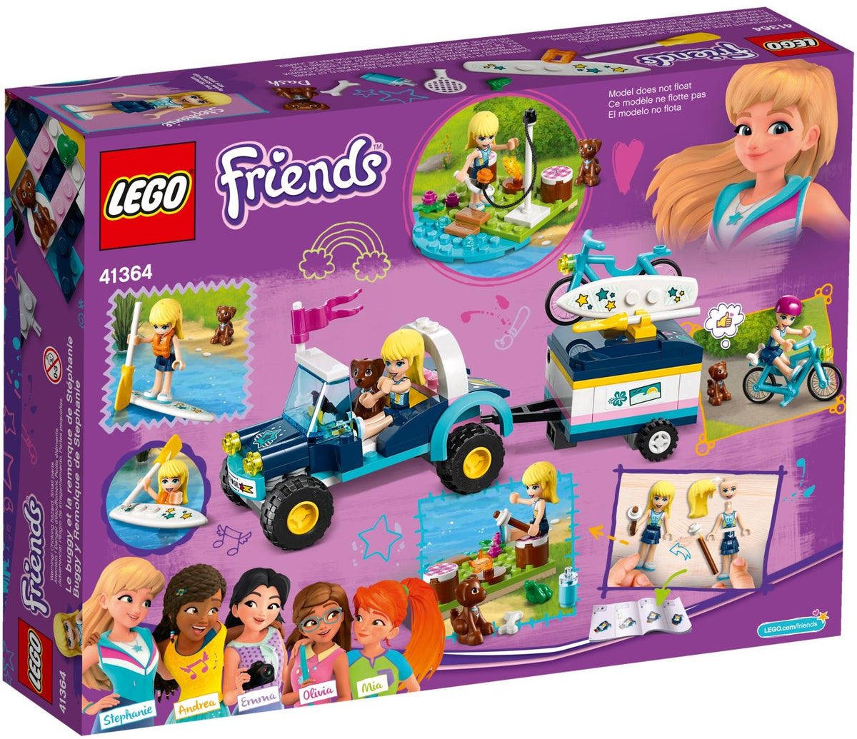 LEGO Friends 41364 Stephanies Cabrio mit Anhänger