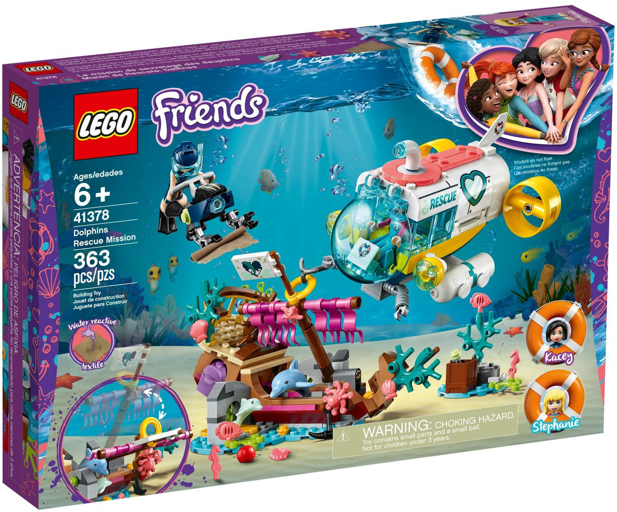 LEGO Friends 41378 Rettungs-U-Boot für Delfine