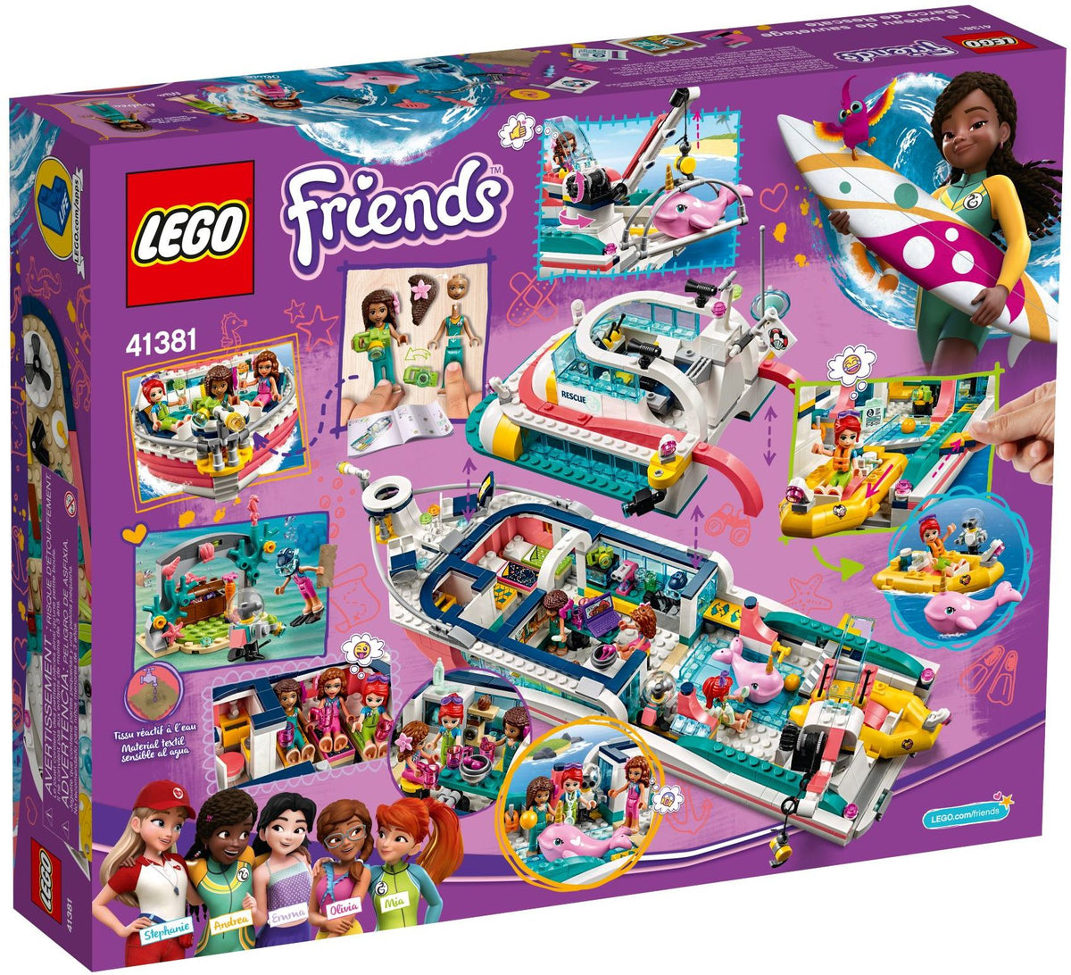 LEGO Friends 41381 Boot für Rettungsaktionen