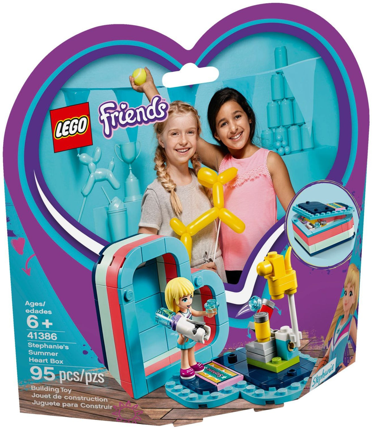 LEGO Friends 41386 Stephanies sommerliche Herzbox